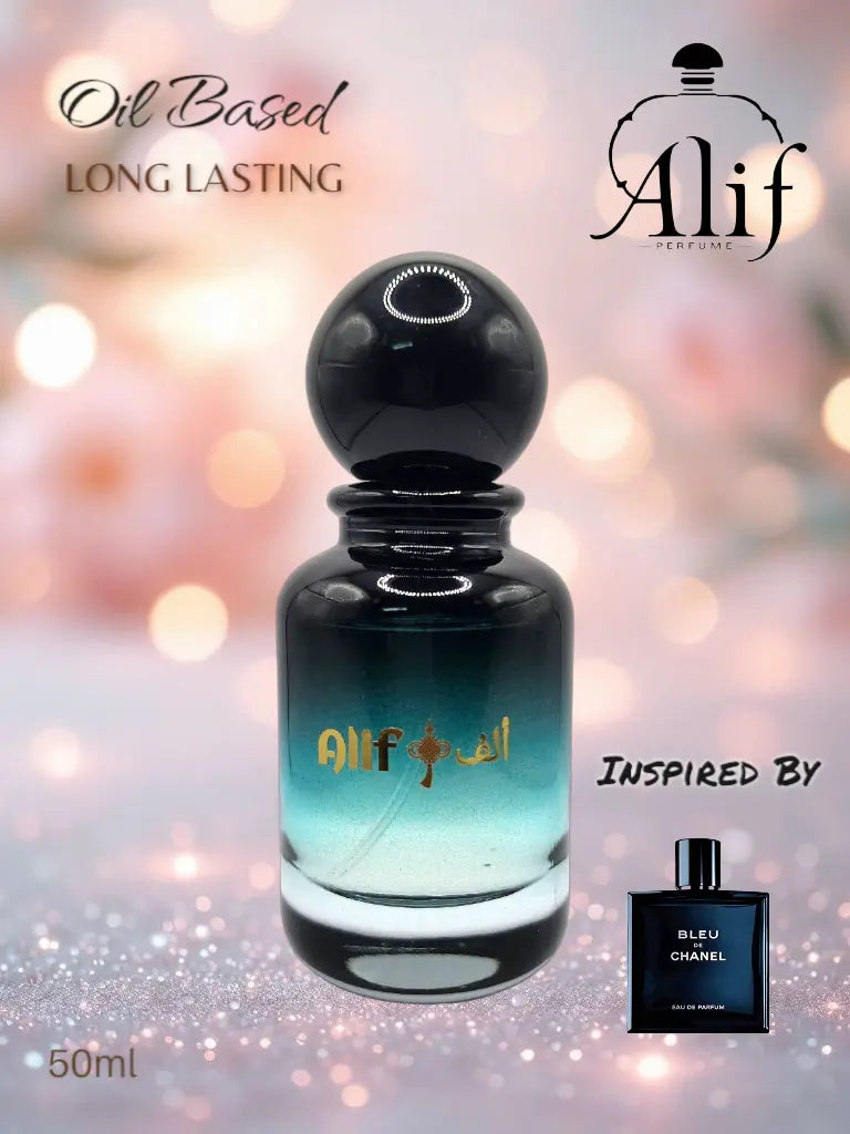 Alif Bleu De Perfume for Men | 50ml EDP