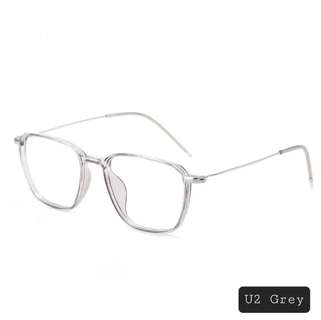 Photochromic Square Frame Glasses – Antiradiation U2