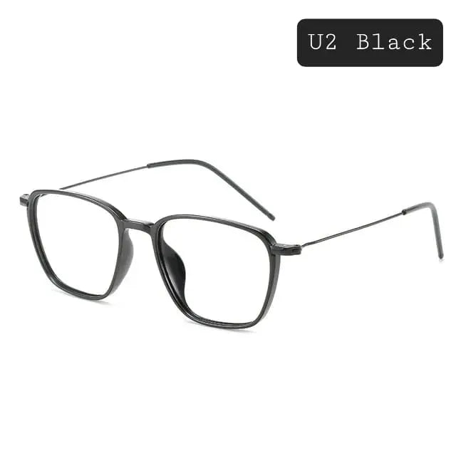Photochromic Square Frame Glasses – Antiradiation U2