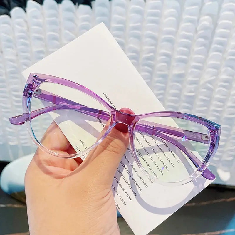 Cat Eye Anti-Radiation Computer Glasses | Blue Light Blocking Eyewear UAE | AR2