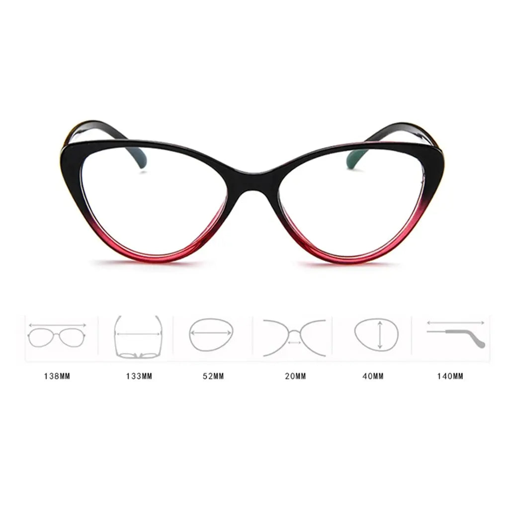 Cat Eye Anti-Radiation Computer Glasses | Blue Light Blocking Eyewear UAE | AR3