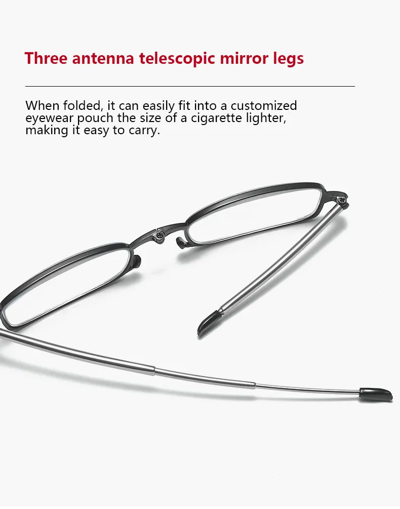 PocketPro Folding Glasses – Blue Light & Magnifying Eyewear