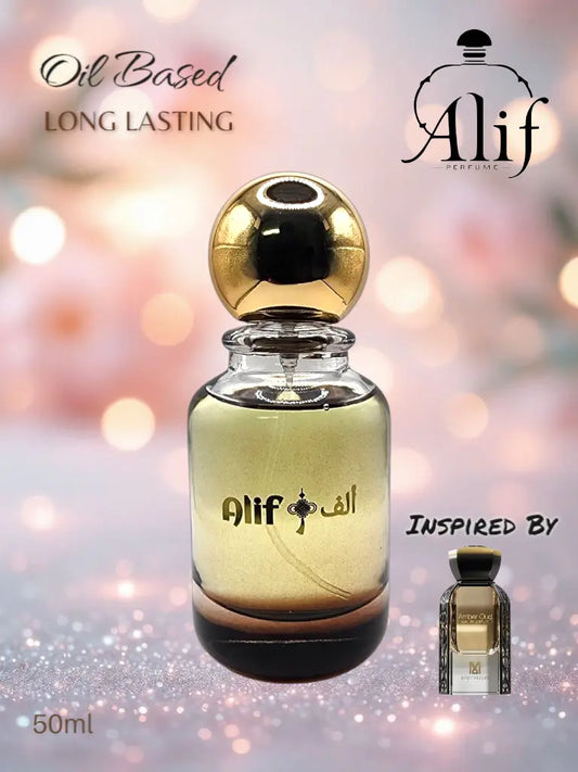 Alif Amber Oud Perfume unisex | 50ml EDP