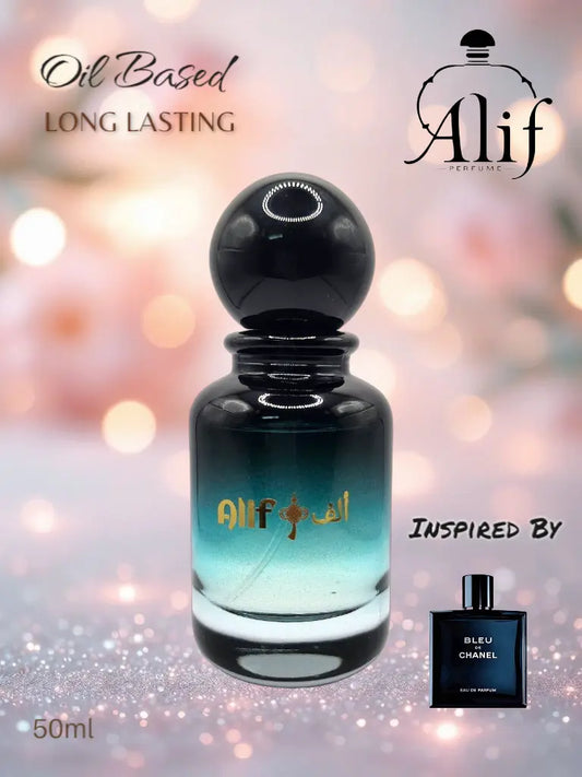 Alif Bleu De Perfume for Men | 50ml EDP