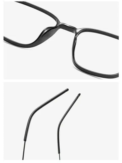 Photochromic Square Frame Glasses – Antiradiation U2