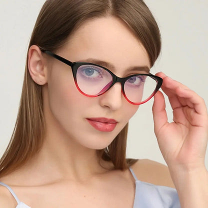 Cat Eye Anti-Radiation Computer Glasses | Blue Light Blocking Eyewear UAE | AR3