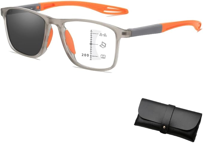 Progressive Multifocal Photochromic Reading Glass Near and Far