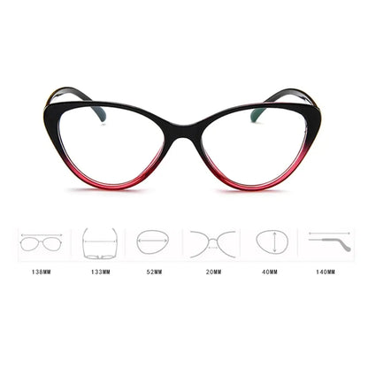Cat Eye Anti-Radiation Computer Glasses | Blue Light Blocking Eyewear UAE | AR3