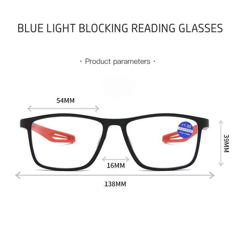 ActiveVision Pro – Sports-Style Blue Light Reading Glasses