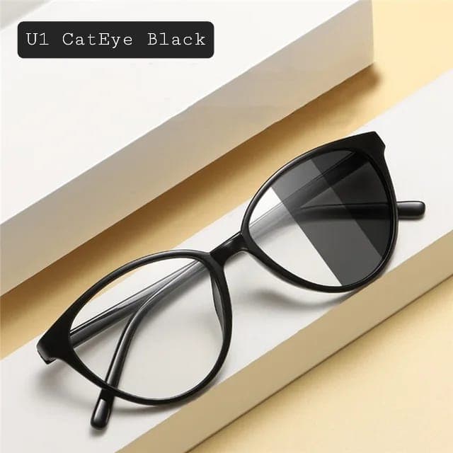 Unisex- Cat Eye Photochromic Glasses | Anti-Radiation