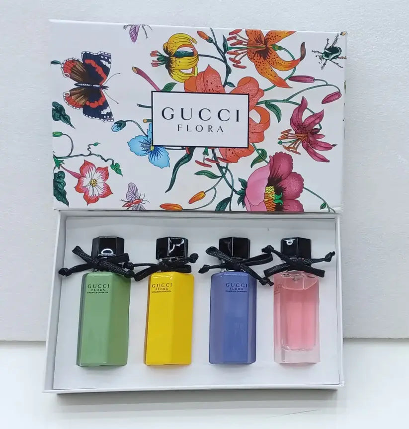  Gucci Flora Gift Set for Women | 4 x 30ml | Luxury Perfume Collection | Shop Women's Fragrances