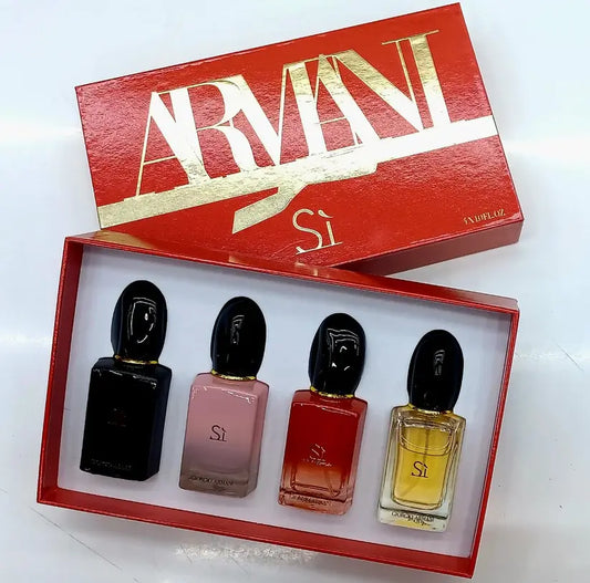 Armani Sì Miniature Gift Set for Women | 4 x 30mL | Explore the Sì Collection | Shop Now