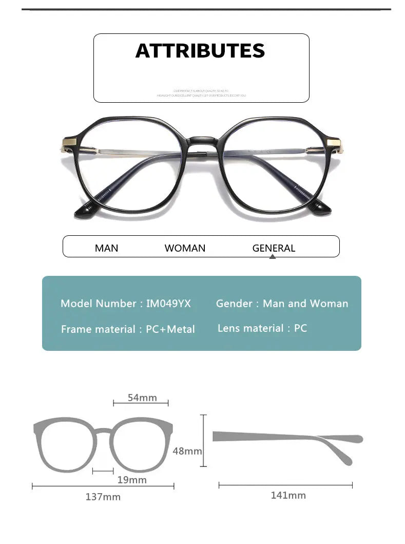 TrendFrame 2024 – Stylish Korean-Inspired Eyeglasses Frame