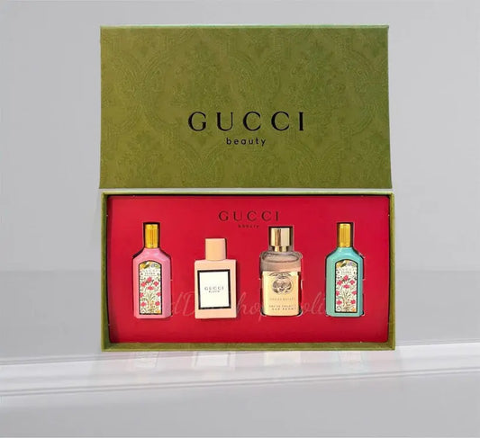 Gucci Beauty Bloom Gift Set | 4 x 30ml | Discover the Bloom Collection | Luxury Gift Idea