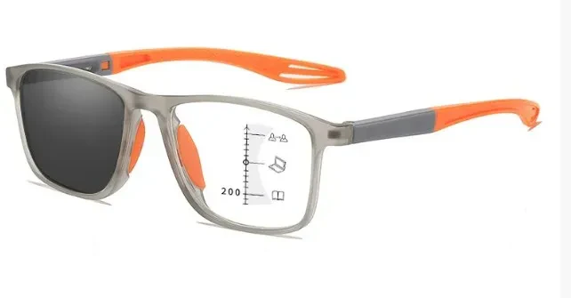 Progressive Multifocal Photochromic Reading Glass Near and Far