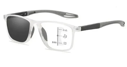 Progressive Multifocal Photochromic Reading Glass Near and Far