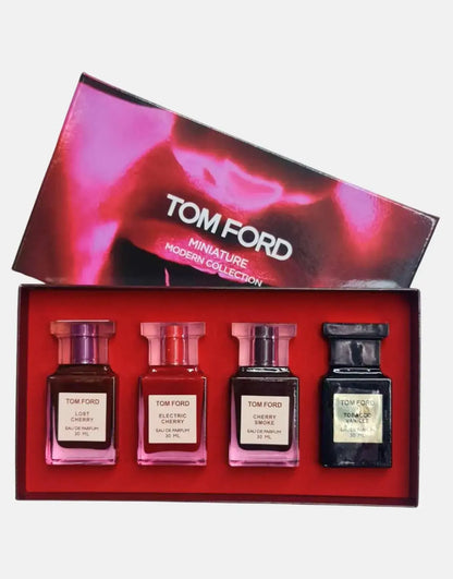 Tom Ford 4-in-1 Luxury Eau de Parfum Gift Set | 30ml Each | Explore Exclusive Fragrances | Shop Men's Gifts